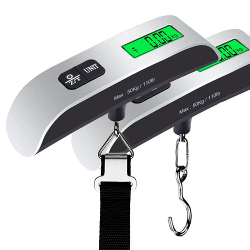 Báscula Digital de Equipaje con Pantalla LCD – Hasta 50 kg (110 lb)