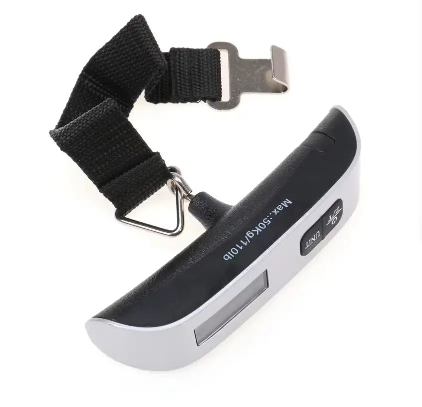 Báscula Digital de Equipaje con Pantalla LCD – Hasta 50 kg (110 lb)