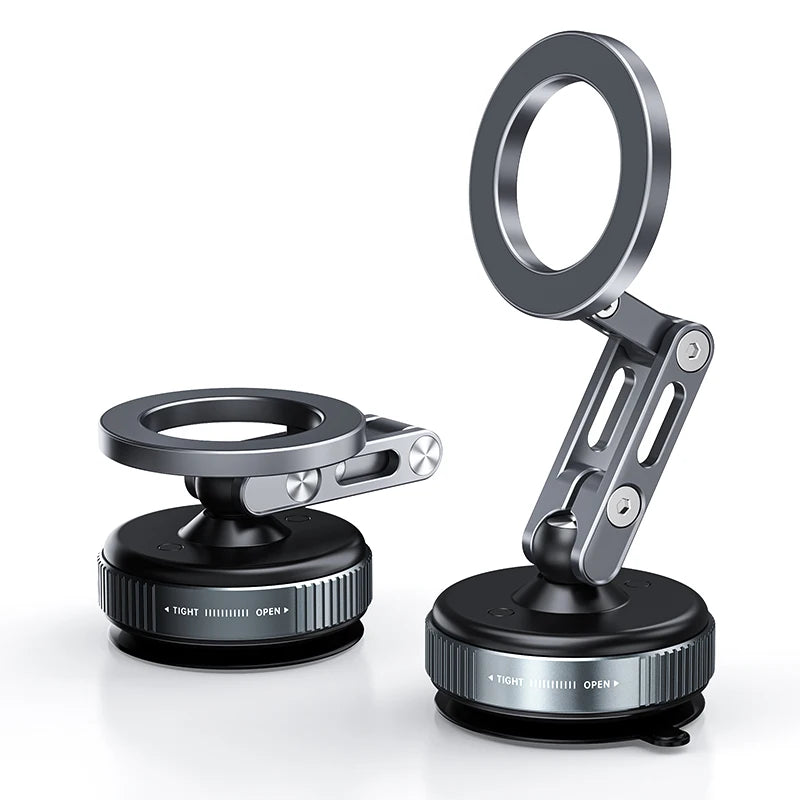 Vacuum Adsorption Car Magnetic Phone Holder 360 Degree Rotation for Unservial