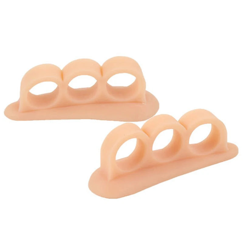 Separadores de Dedos de Silicona (2 uds) – Corrector de Juanetes y Dedos en Martillo