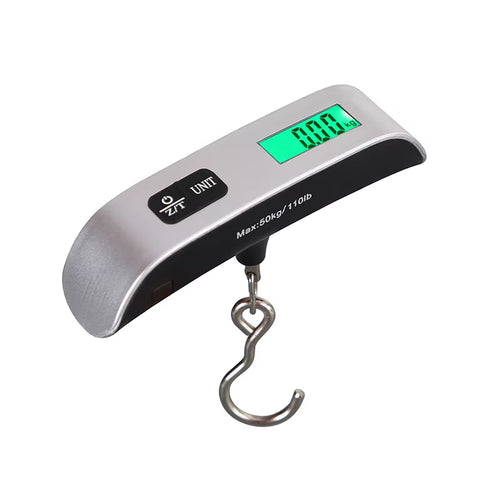 Báscula Digital de Equipaje con Pantalla LCD – Hasta 50 kg (110 lb)