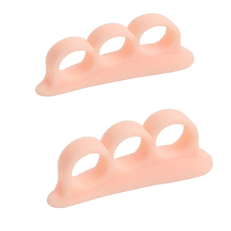 Separadores de Dedos de Silicona (2 uds) – Corrector de Juanetes y Dedos en Martillo
