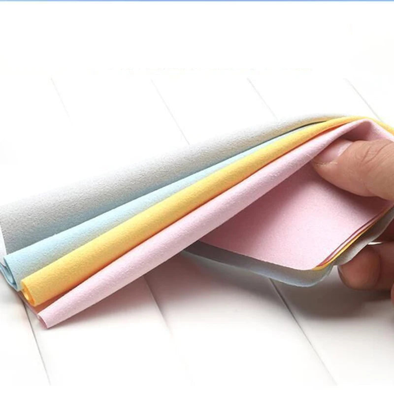 Paños de Microfibra de Alta Calidad para Gafas y Pantallas (Pack de 10)