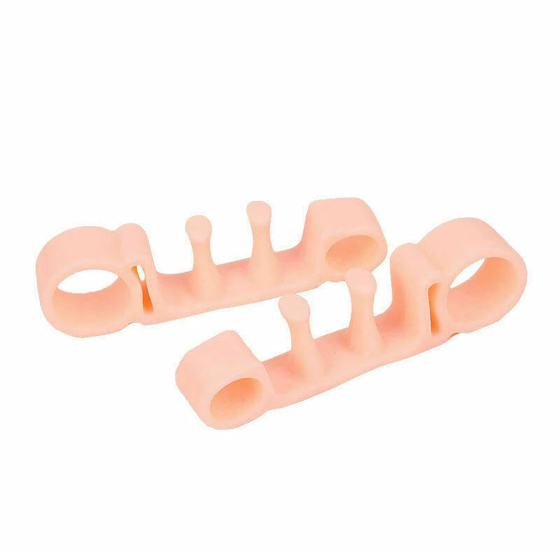 Separadores de Dedos de Silicona (2 uds) – Corrector de Juanetes y Dedos en Martillo
