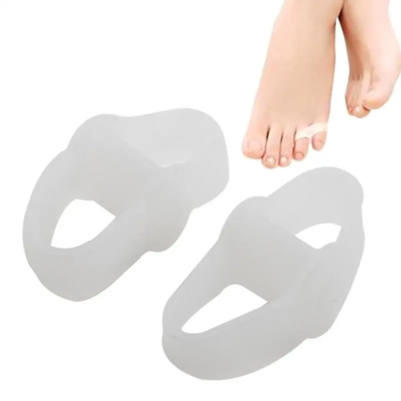 Separadores de Dedos de Silicona (2 uds) – Corrector de Juanetes y Dedos en Martillo