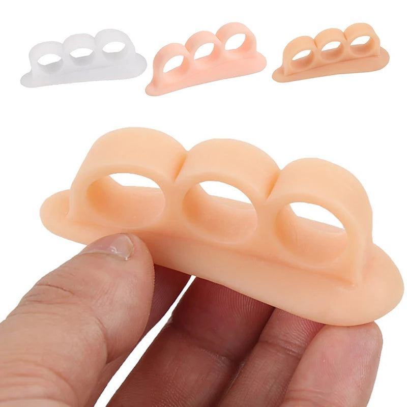 Separadores de Dedos de Silicona (2 uds) – Corrector de Juanetes y Dedos en Martillo